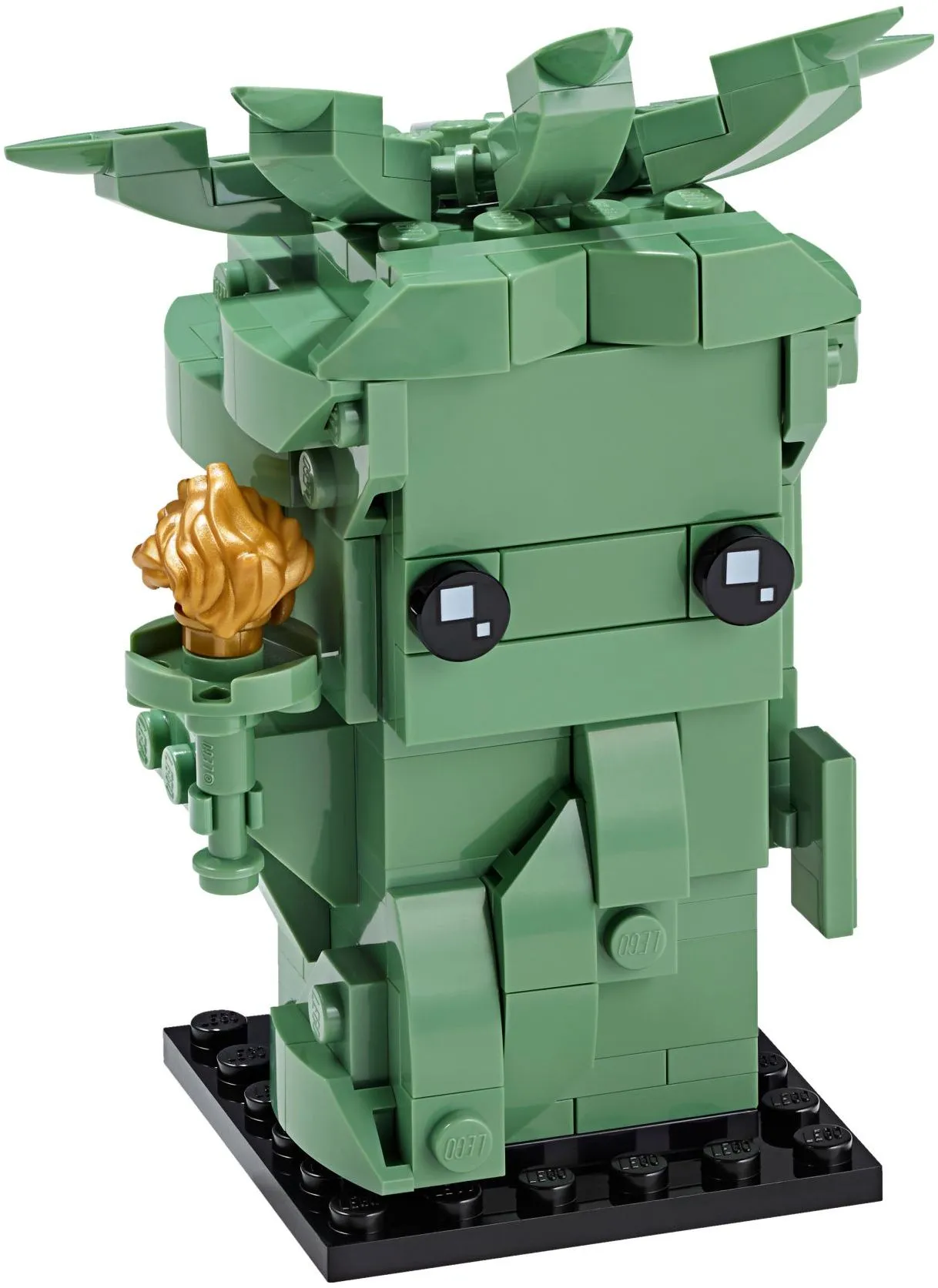 LEGO BrickHeadz 40367 Statua Wolności zbudowana figurka