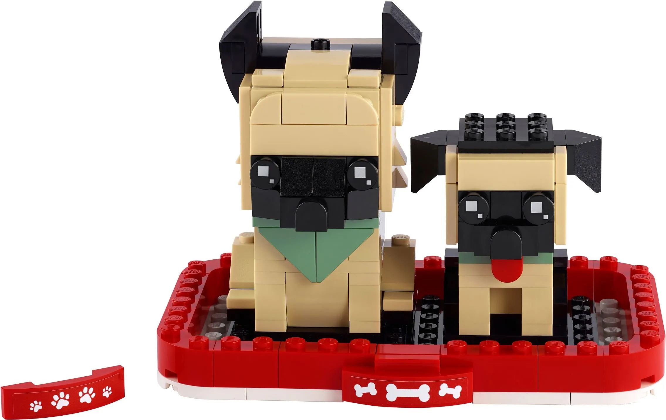 LEGO BrickHeadz 40440 zbudowana figurka