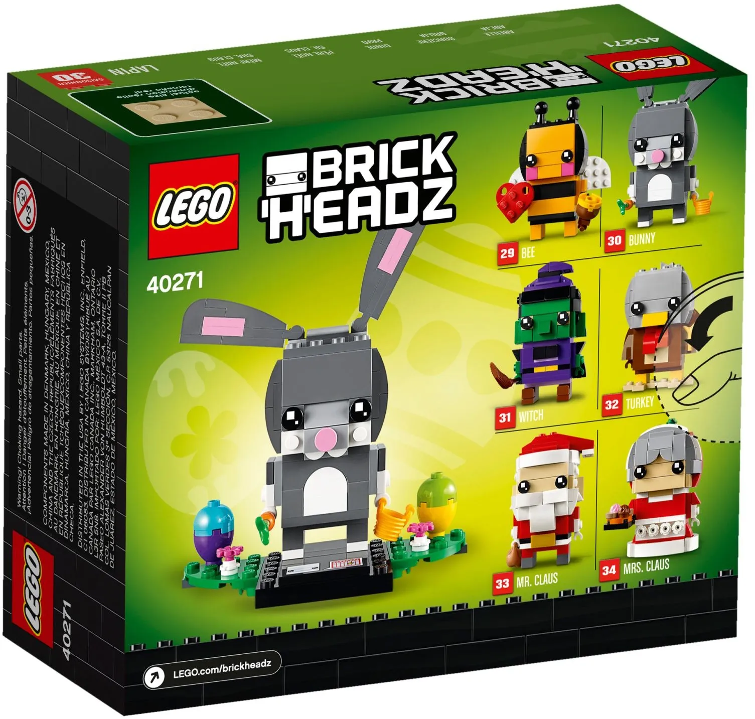 LEGO 40271 pudełko tył