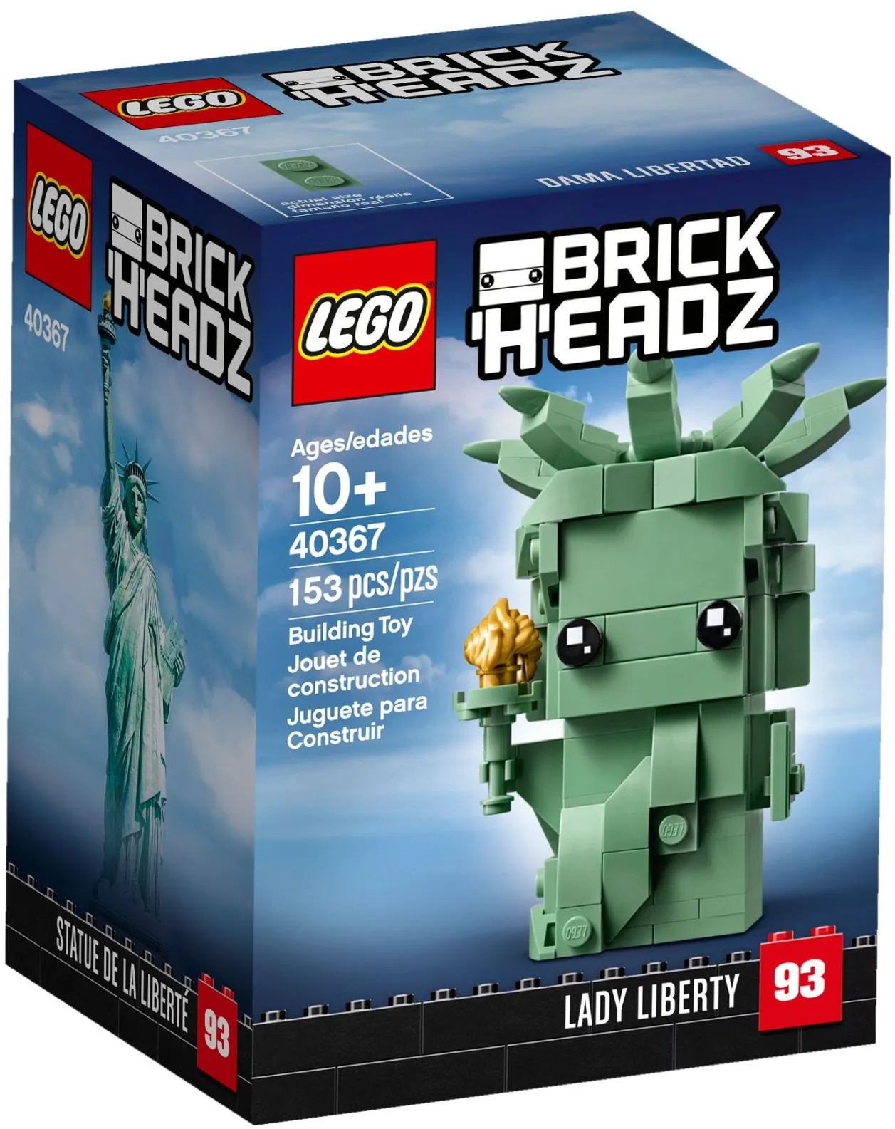 LEGO 40367 Statua Wolności pudełko przód