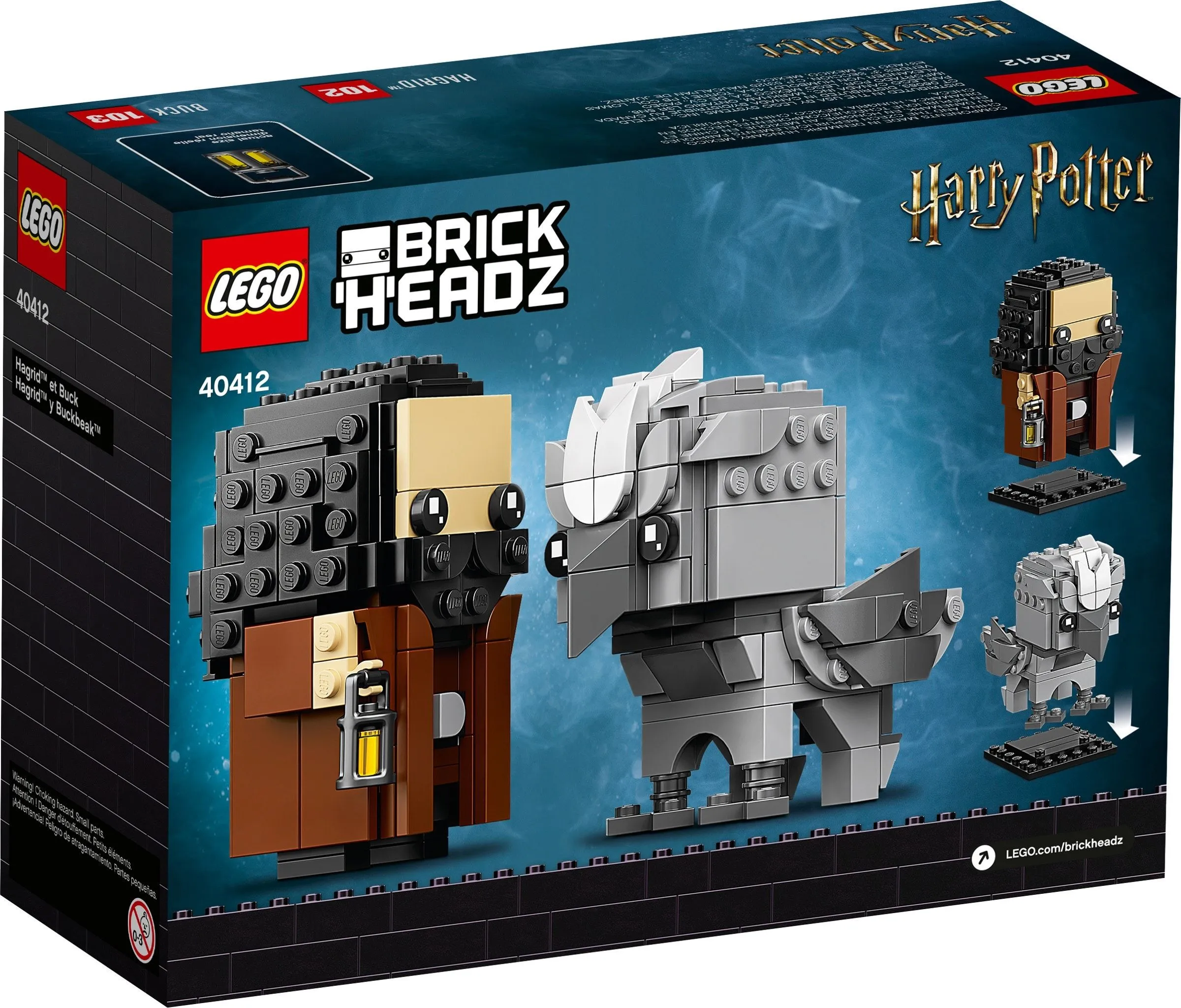LEGO 40412 pudełko tył