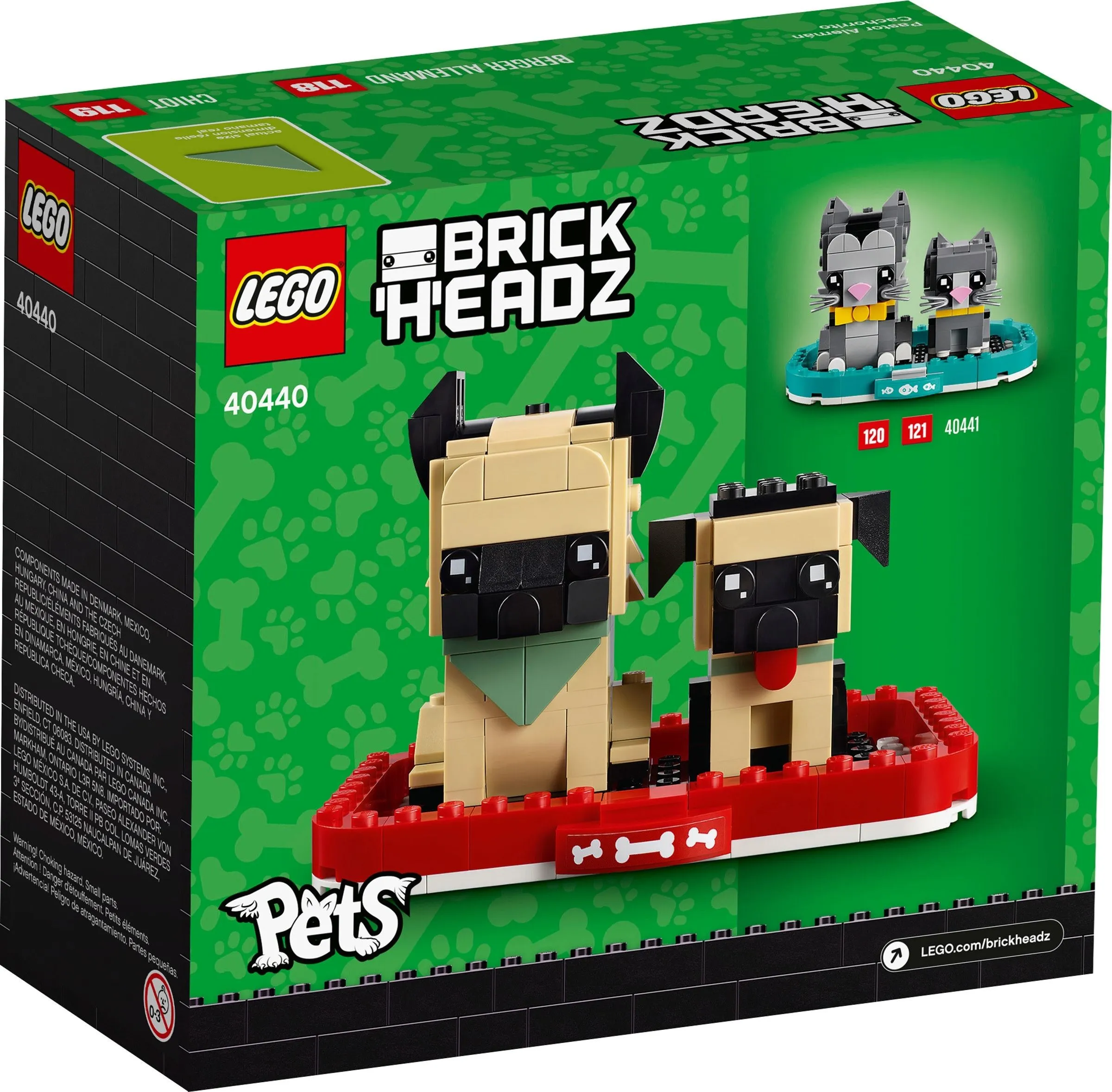 LEGO 40440 pudełko tył
