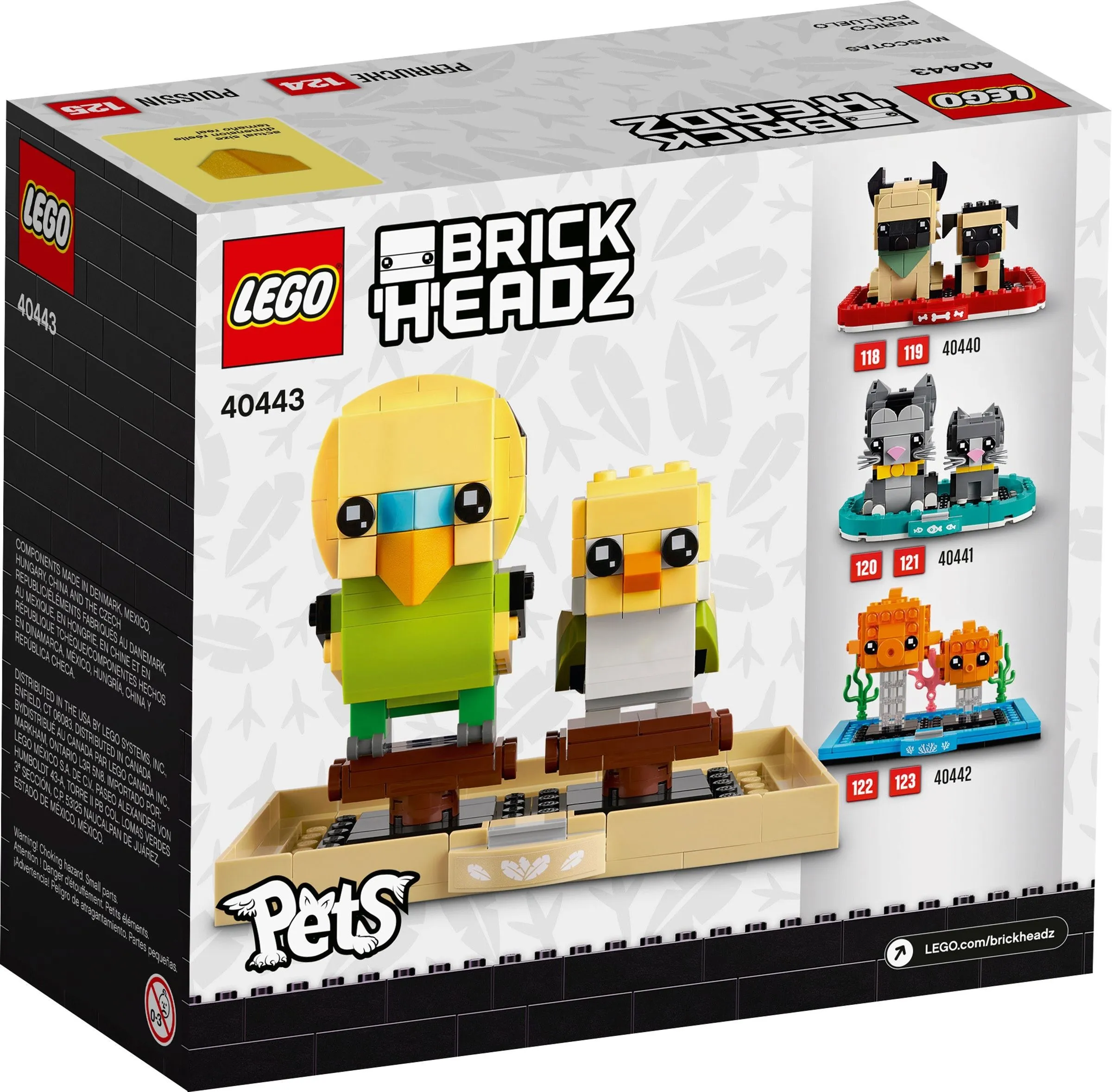 LEGO 40443 pudełko tył