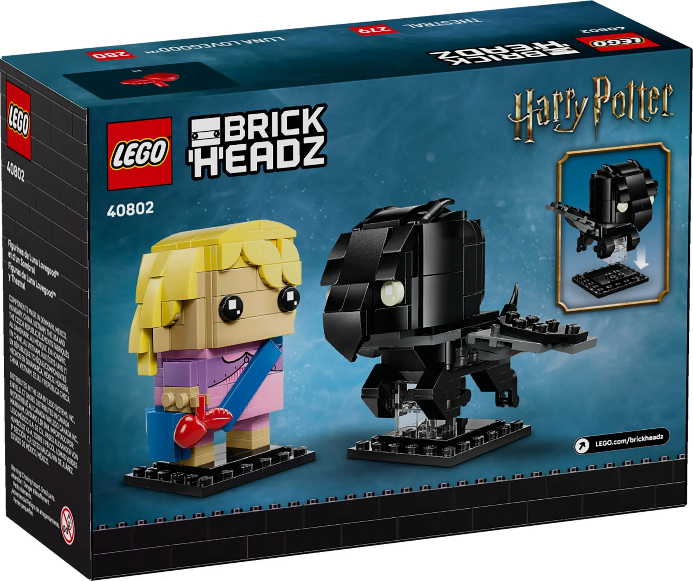 LEGO 40802 pudełko tył